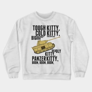 Tough Kitty Cold Kitty - Panther #2 Version Crewneck Sweatshirt